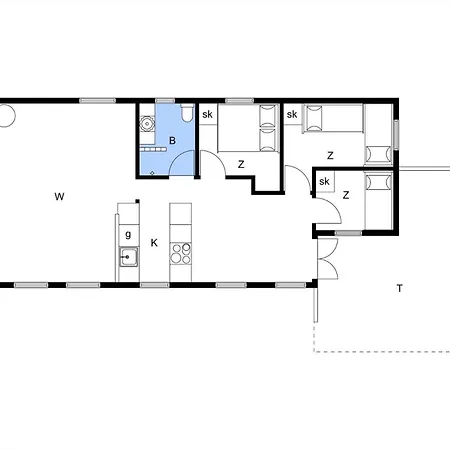 Casa de Férias Bv290-blavand-lyngsletten-14 Blåvand